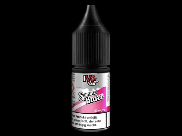 IVG - Nikotinsalz Liquid  - Summer Blaze (Packung: 1er Packung / Stärke: 10 mg/ml / Geschmack: Summer Blaze) (895,00 EUR / liter)