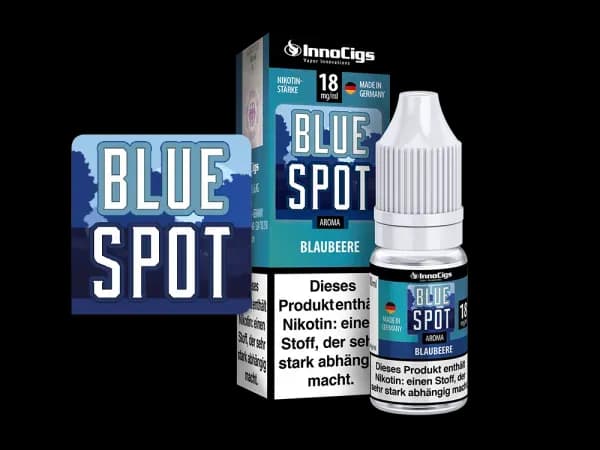 Blue Spot Blaubeeren Aroma - Liquid für E-Zigaretten (Packung: 1er Packung / Stärke: 6 mg/ml) (895,00 EUR / liter)