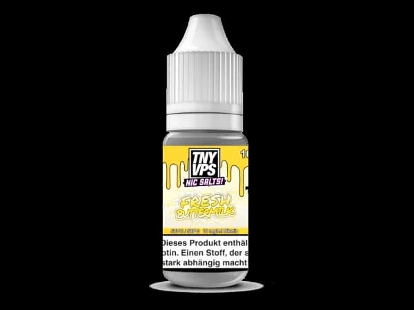 TNYVPS - Nikotinsalz Liquid - Fresh Buttermilk (Packung: 1er Packung / Stärke: 18 mg/ml / Geschmack: Fresh Buttermilk) (895,00 EUR / liter)