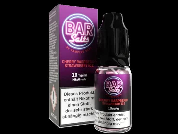Vampire Vape - Bar Salts - Nikotinsalz Liquid - Cherry Raspberry Strawberry Ice (Packung: 1er Packung / Stärke: 5 mg/ml / Geschmack: Cherry...