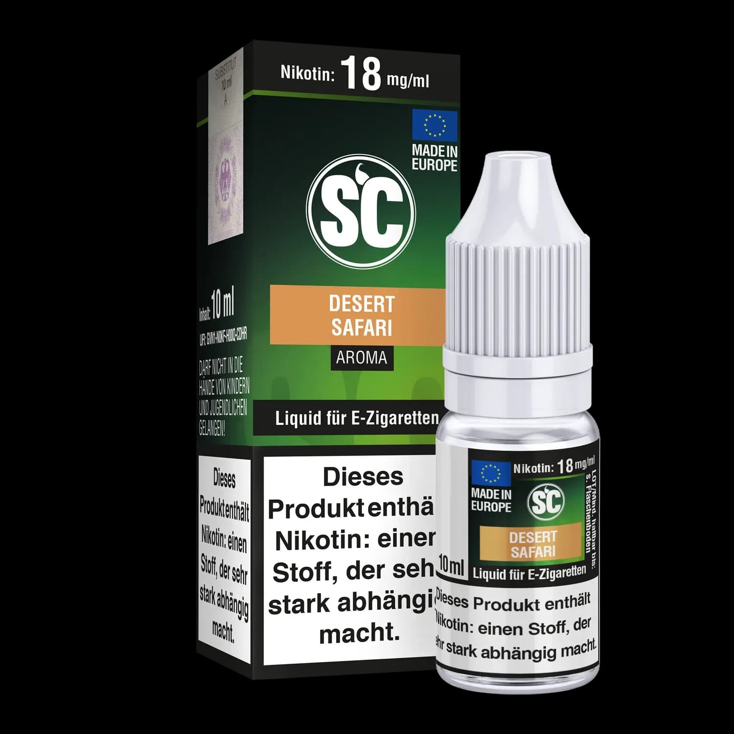 Desert Safari Tabak E-Zigaretten Liquid (Packung: 1er Packung / Stärke: 0 mg/ml) (695,00 EUR / liter)