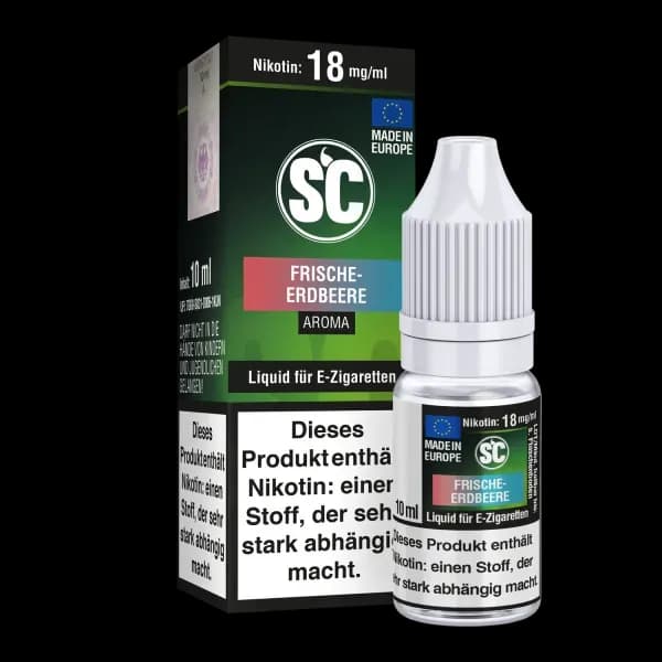 Frische Erdbeere E-Zigaretten Liquid (Packung: 1er Packung / Stärke: 3 mg/ml) (695,00 EUR / liter)
