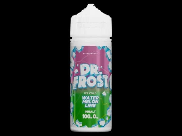 Dr. Frost - Ice Cold - Watermelon Lime - 100ml 0mg/ml (Model: 100 ml / Packung: 1er Packung) (519,60 EUR / liter)