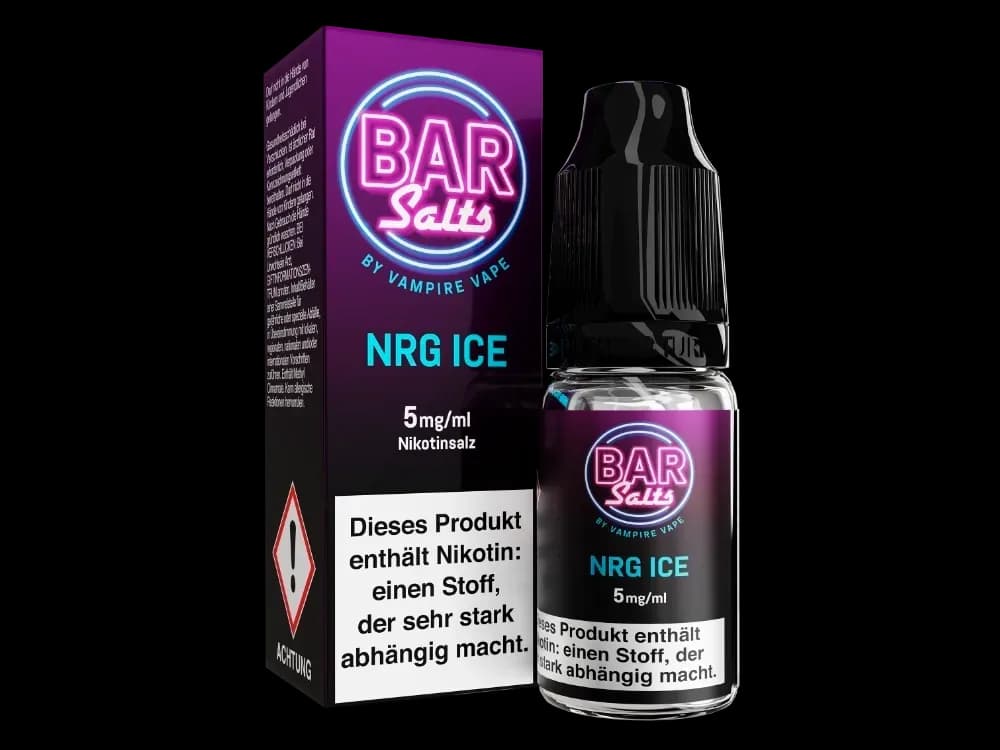 Vampire Vape - Bar Salts - Nikotinsalz Liquid - NRG Ice (Packung: 1er Packung / Stärke: 5 mg/ml / Geschmack: NRG Ice) (895,00 EUR / liter)