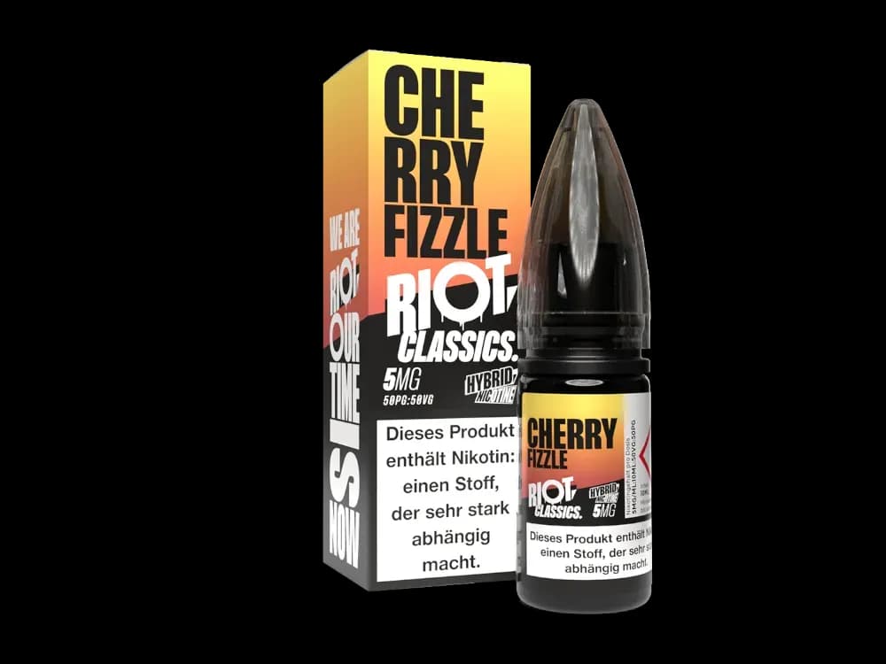 Riot Squad - Classics - Hybrid Nikotinsalz Liquid - Cherry Fizzle (Packung: 1er Packung / Stärke: 5 mg/ml / Geschmack: Cherry Fizzle) (895,00 EUR /...