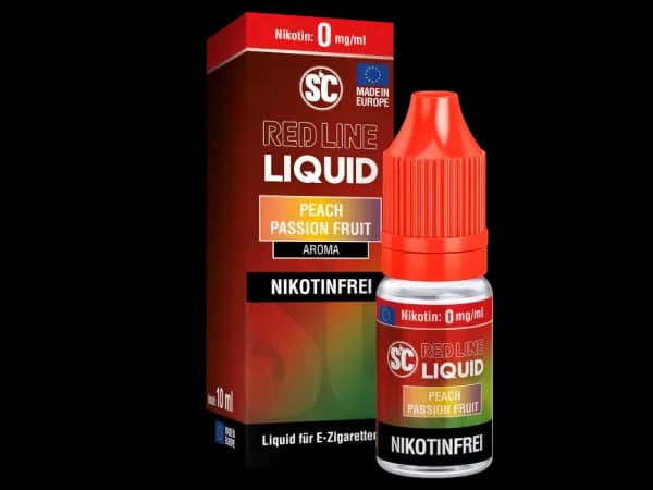 SC - Red Line - Peach Passion Fruit - Nikotinsalz Liquid (Packung: 1er Packung / Stärke: 10 mg/ml) (795,00 EUR / liter)