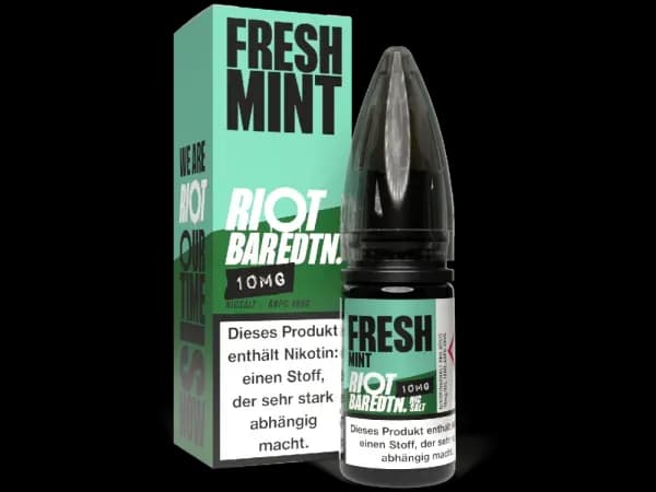 Riot Squad - BAR EDTN. - Nikotinsalz Liquid - Fresh Mint (Packung: 1er Packung / Stärke: 20 mg/ml / Geschmack: Fresh Mint) (895,00 EUR / liter)