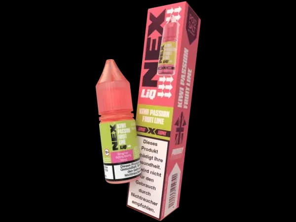 Pod Salt - NexLiq - Nikotinsalz Liquid - Kiwi Passionfruit Lime (Packung: 1er Packung / Stärke: 10 mg/ml / Geschmack: Kiwi Passionfruit Lime)...