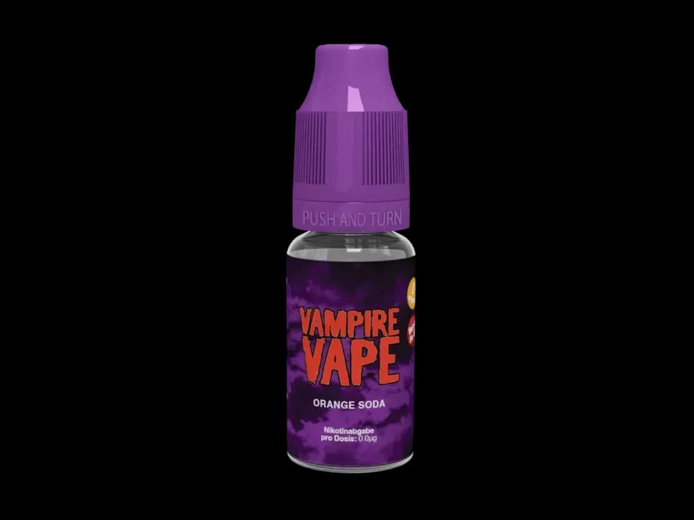 Vampire Vape - Orange Soda E-Zigaretten Liquid (Packung: 1er Packung / Stärke: 12 mg/ml) (895,00 EUR / liter)