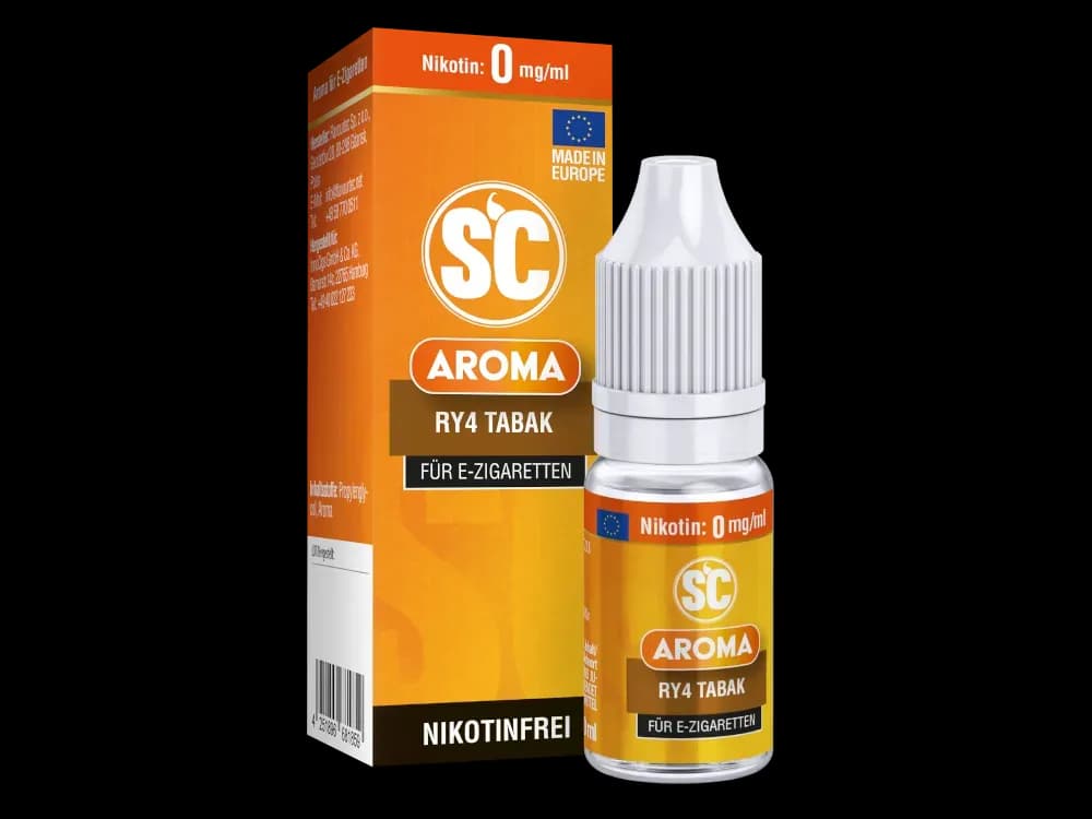 SC - Aroma 10 ml - RY4 Tabak (Packung: 1er Packung / Geschmack: RY4 Tabak) (895,00 EUR / liter)