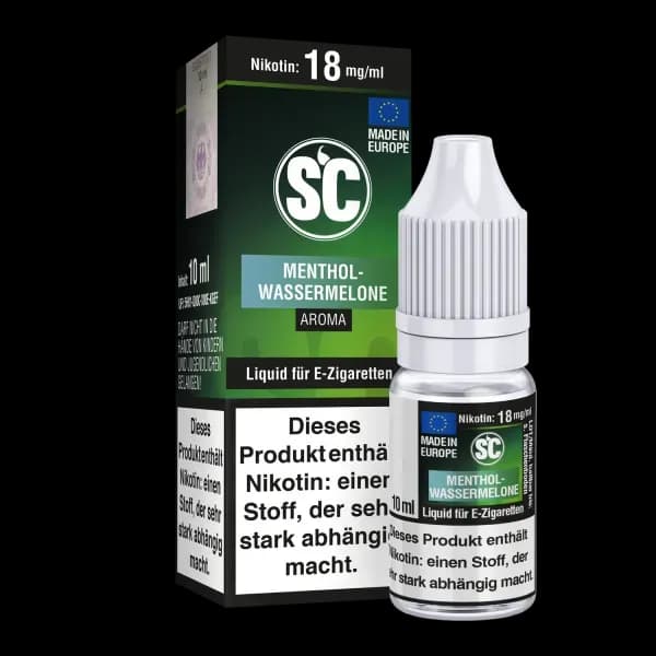 Menthol-Wassermelone E-Zigaretten Liquid (Packung: 1er Packung / Stärke: 3 mg/ml) (695,00 EUR / liter)