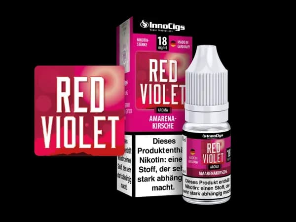 Red Violet Amarenakirsche Aroma - Liquid für E-Zigaretten (Packung: 1er Packung / Stärke: 18 mg/ml) (895,00 EUR / liter)