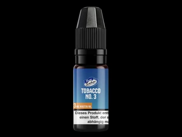 Erste Sahne - Tobacco No.3 - E-Zigaretten Liquid (Packung: 1er Packung / Stärke: 3 mg/ml) (795,00 EUR / liter)