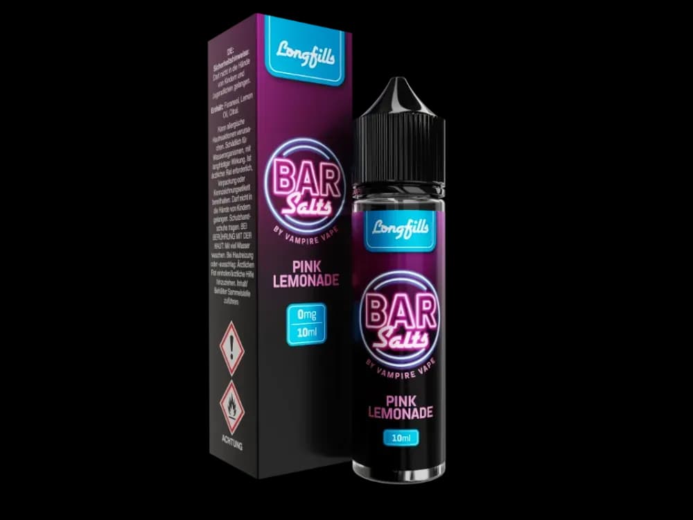 Vampire Vape - Bar Salts - Longfills 10 ml - Pink Lemonade (Packung: 1er Packung / Geschmack: Pink Lemonade) (1295,00 EUR / liter)
