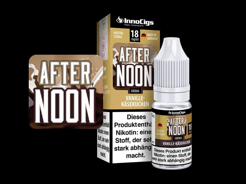 InnoCigs - Afternoon Vanille-Käsekuchen Aroma (Packung: 1er Packung / Stärke: 3 mg/ml) (895,00 EUR / liter)