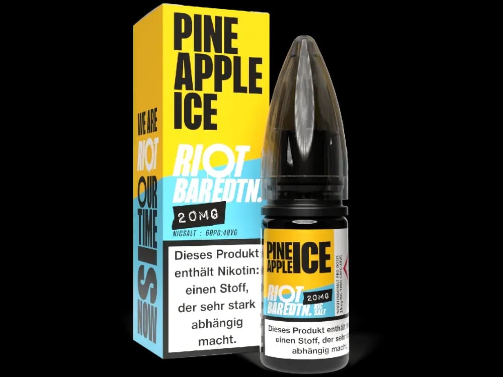 Riot Squad - BAR EDTN. - Nikotinsalz Liquid - Pineapple Ice (Packung: 1er Packung / Stärke: 20 mg/ml / Geschmack: Pineapple Ice) (895,00 EUR / liter)