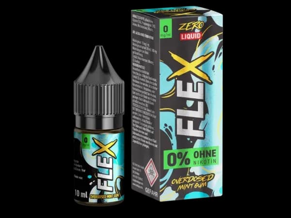 Revoltage - FLEX Nikotinsalz Liquid - Mint Gum (Packung: 1er Packung / Stärke: 0 mg/ml / Geschmack: Mint Gum) (995,00 EUR / liter)