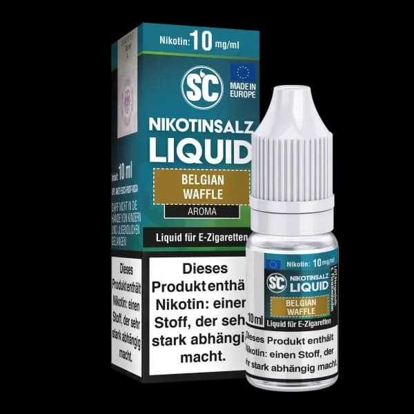 SC - Belgian Waffle - Nikotinsalz Liquid (Packung: 1er Packung / Stärke: 10 mg/ml) (795,00 EUR / liter)