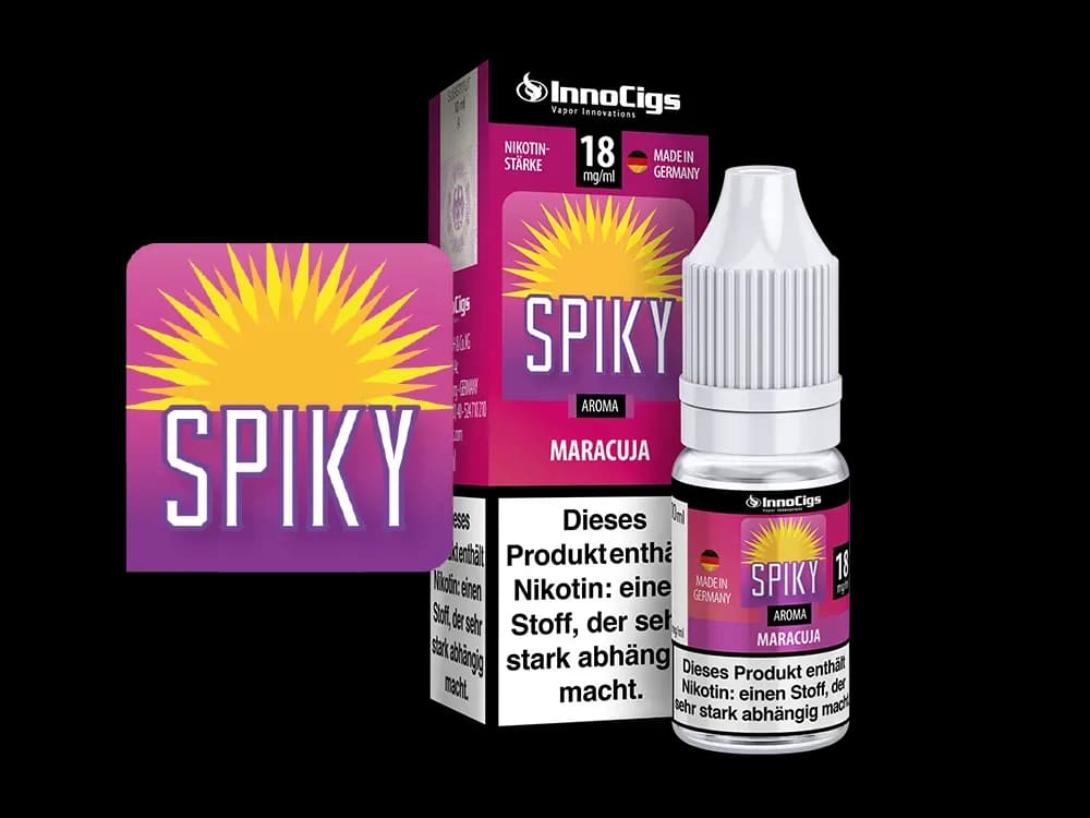 Spiky Maracuja Aroma - Liquid für E-Zigaretten (Packung: 1er Packung / Stärke: 3 mg/ml) (895,00 EUR / liter)