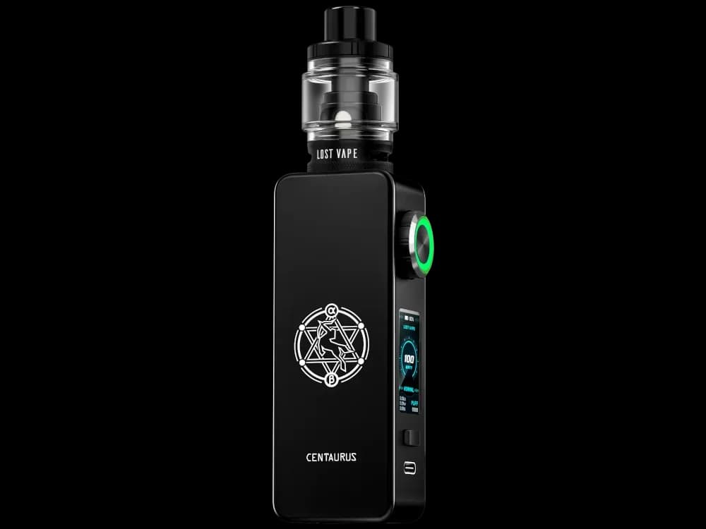 Lost Vape - Centaurus M100 Box E-Zigaretten Set (Farbe: Schwarz / Packung: 1er Packung)