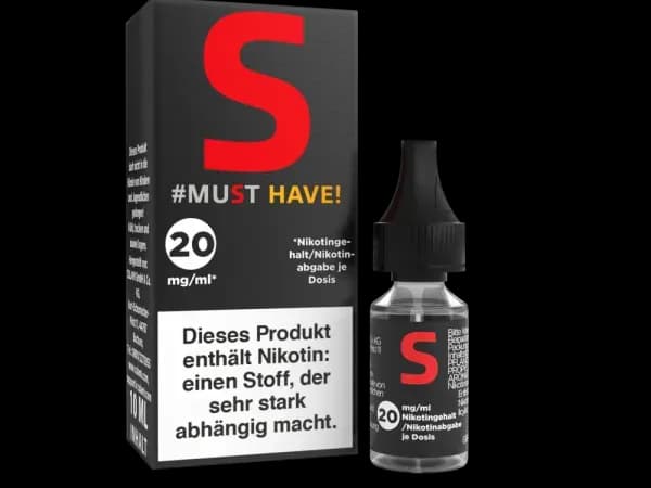 Must Have - Nikotinsalz Liquid - S (Packung: 1er Packung / Stärke: 20 mg/ml / Geschmack: S) (795,00 EUR / liter)