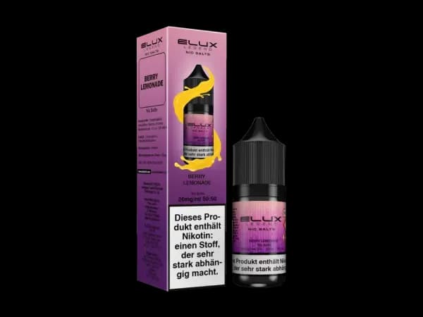 Elux - Nikotinsalz Liquid  - Berry Lemonade (Packung: 1er Packung / Stärke: 10 mg/ml / Geschmack: Berry Lemonade) (995,00 EUR / liter)