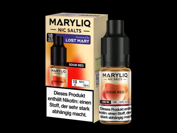 MARYLIQ - Nikotinsalz Liquid - Sour Red (Packung: 1er Packung / Stärke: 20 mg/ml / Geschmack: Sour Red) (995,00 EUR / liter)