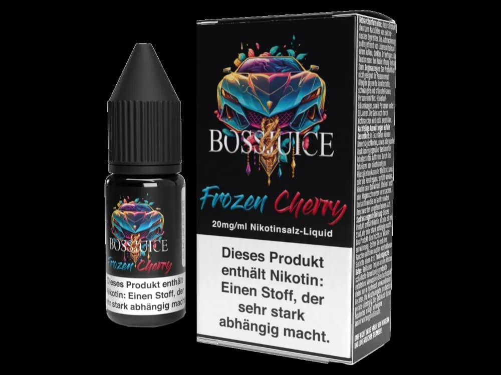 Boss Juice - Frozen Cherry - Nikotinsalz Liquid 20 mg/ml (Packung: 1er Packung / Stärke: 20 mg/ml) (795,00 EUR / liter)