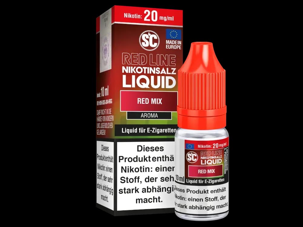 SC - Red Line - Red Mix - Nikotinsalz Liquid (Packung: 1er Packung / Stärke: 20 mg/ml) (795,00 EUR / liter)