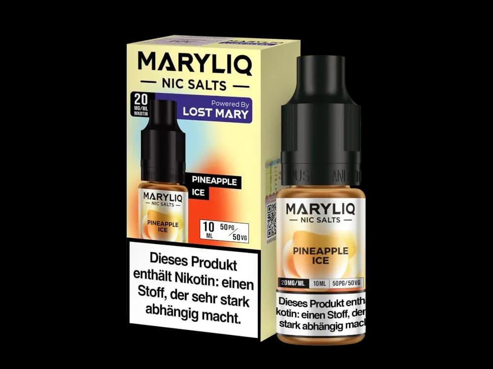 MARYLIQ - Nikotinsalz Liquid - Pineapple Ice (Packung: 1er Packung / Stärke: 20 mg/ml / Geschmack: Pineapple Ice) (995,00 EUR / liter)