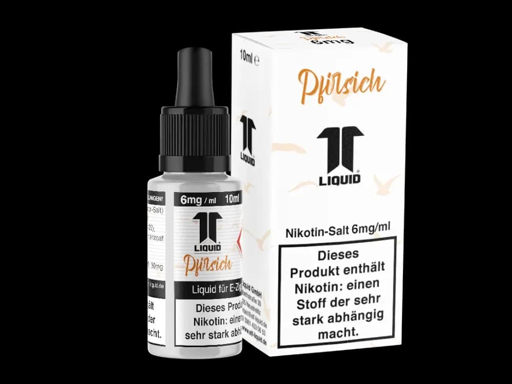 Elf-Liquid - Pfirsich - Nikotinsalz Liquid  (Packung: 1er Packung / Stärke: 6 mg/ml) (795,00 EUR / liter)