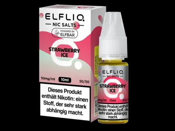 ELFLIQ - Strawberry Ice - Nikotinsalz Liquid (Packung: 1er Packung / Stärke: 10 mg/ml) (995,00 EUR / liter)