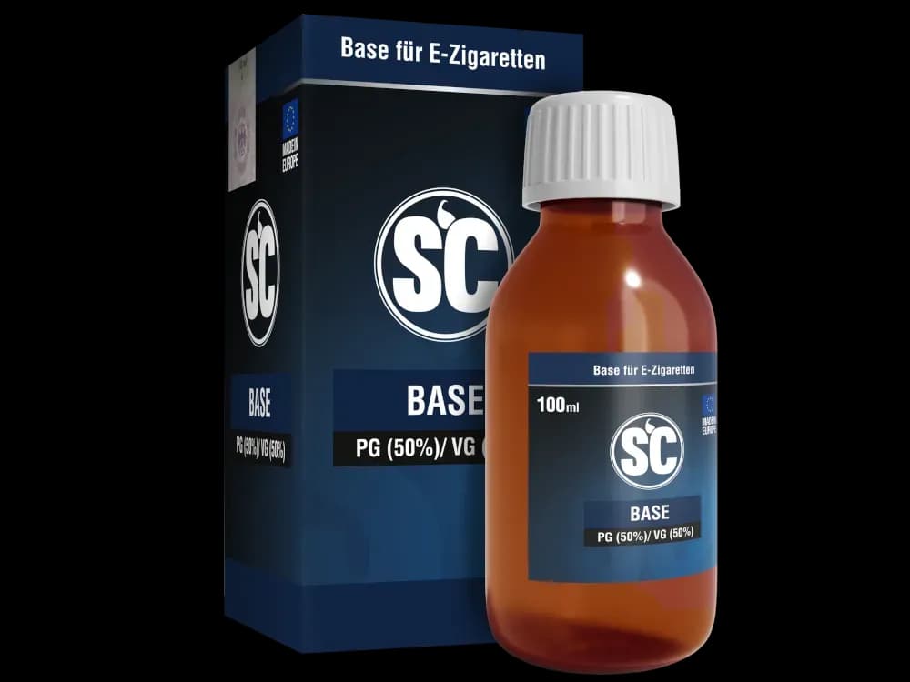 SC - 100ml Basis 0 mg/ml (Packung: 1er Packung / Stärke: 0 mg/ml / Model: 50PG / 50VG) (509,60 EUR / liter)