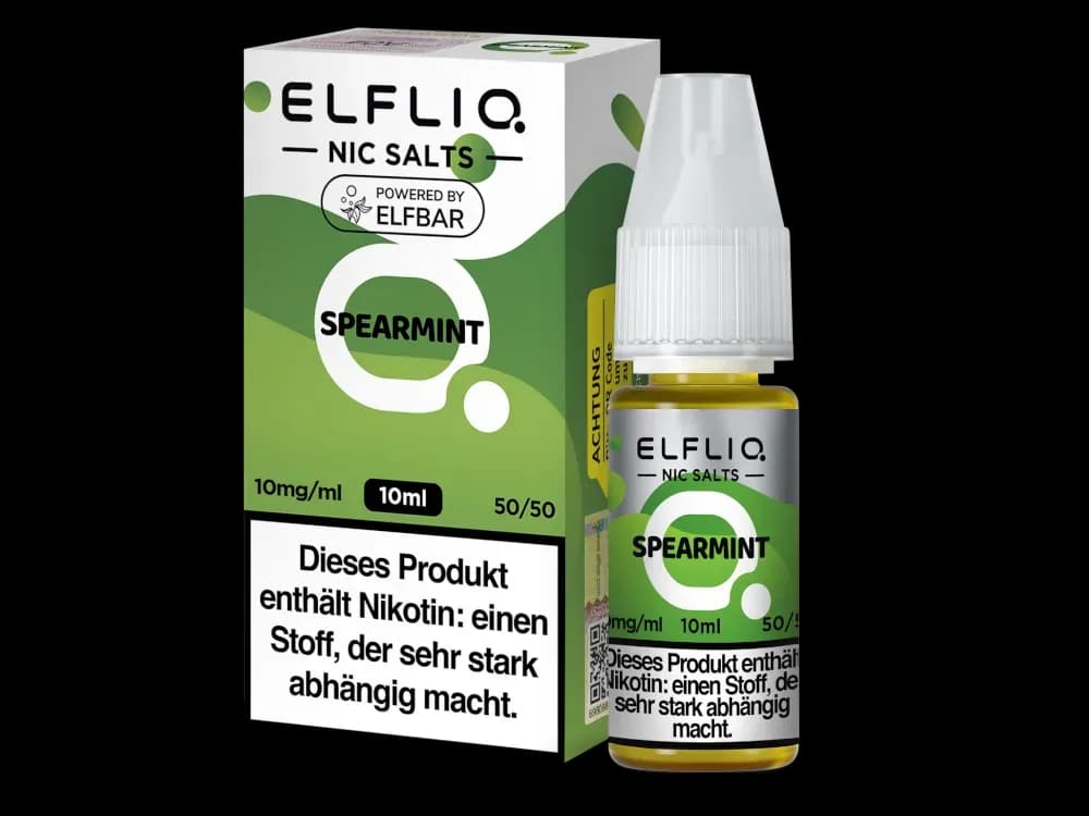 ELFLIQ - Spearmint - Nikotinsalz Liquid (Packung: 1er Packung / Stärke: 10 mg/ml) (995,00 EUR / liter)