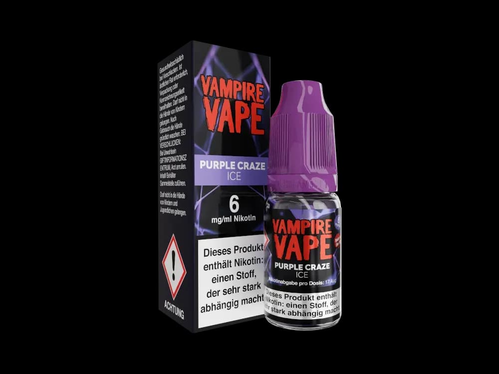 Vampire Vape - Purple Craze Ice E-Zigaretten Liquid (Packung: 1er Packung / Stärke: 6 mg/ml) (895,00 EUR / liter)