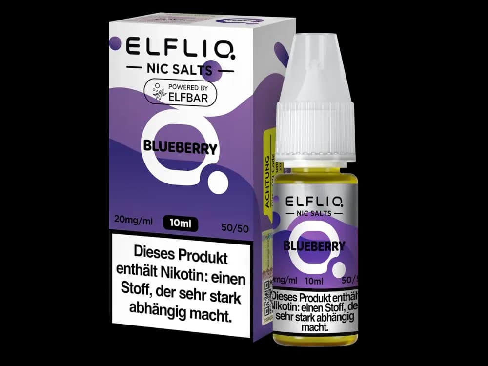 ELFLIQ - Blueberry - Nikotinsalz Liquid (Packung: 1er Packung / Stärke: 20 mg/ml) (995,00 EUR / liter)