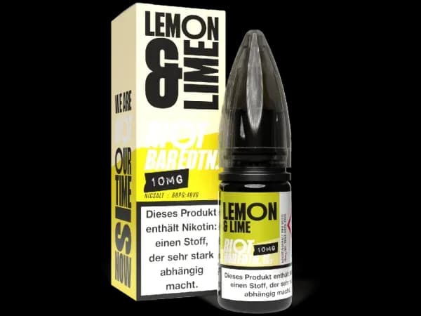 Riot Squad - BAR EDTN. - Nikotinsalz Liquid - Lemon & Lime (Packung: 1er Packung / Stärke: 20 mg/ml / Geschmack: Lemon & Lime) (895,00 EUR / liter)
