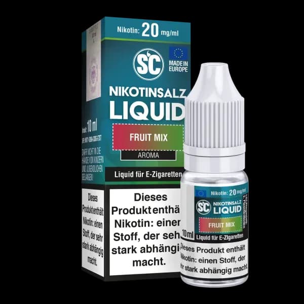 SC - Fruit Mix - Nikotinsalz Liquid (Packung: 1er Packung / Stärke: 20 mg/ml) (795,00 EUR / liter)