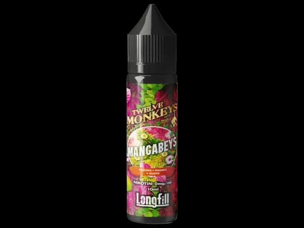 Twelve Monkeys - Longfills 10ml - Mangabeys (Packung: 1er Packung / Geschmack: Mangabeys) (1495,00 EUR / liter)