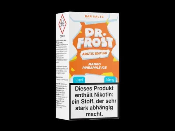 Dr. Frost - Arctic Edition - Nikotinsalz Liquid - Mango Pineapple Ice (Packung: 1er Packung / Stärke: 20 mg/ml / Geschmack: Mango Pineapple Ice)...