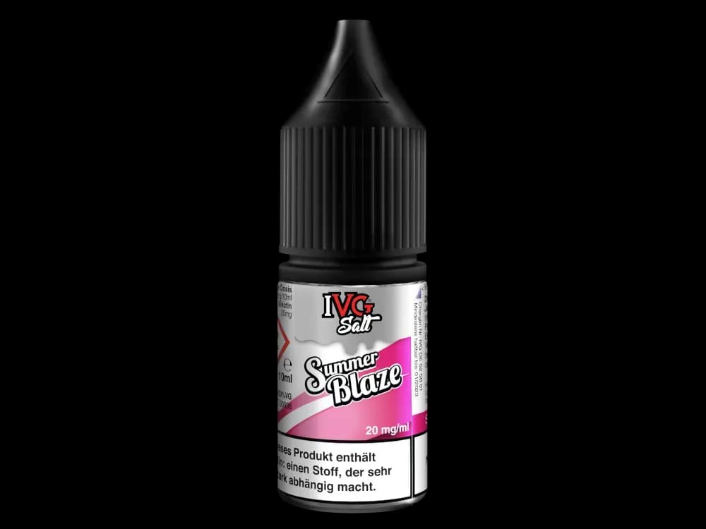 IVG - Nikotinsalz Liquid  - Summer Blaze (Packung: 1er Packung / Stärke: 10 mg/ml / Geschmack: Summer Blaze) (895,00 EUR / liter)