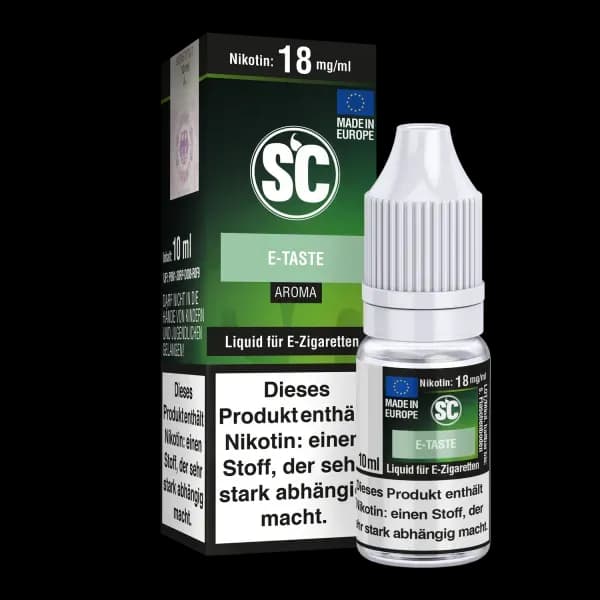 E-Taste E-Zigaretten Liquid (Packung: 1er Packung / Stärke: 18 mg/ml) (695,00 EUR / liter)