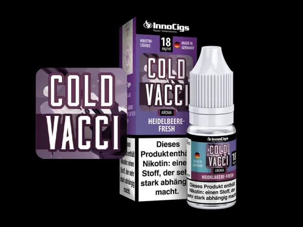 Cold Vacci Heidelbeere-Fresh Aroma - Liquid für E-Zigaretten (Packung: 1er Packung / Stärke: 9 mg/ml) (895,00 EUR / liter)