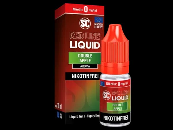 SC - Red Line - Double Apple - Nikotinsalz Liquid (Packung: 1er Packung / Stärke: 10 mg/ml) (795,00 EUR / liter)
