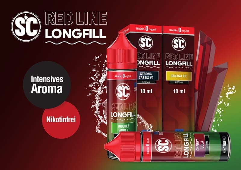 1o neue Red Line Longfill Sorten