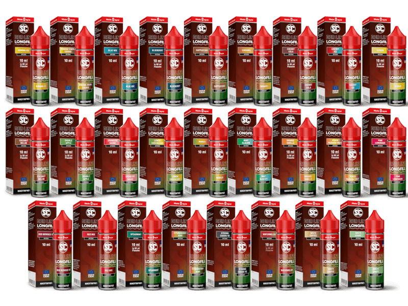 1o neue Red Line Longfill Sorten