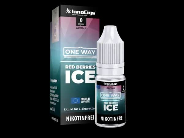 InnoCigs - One Way - Red Berries Ice - Nikotinsalz Liquid (Packung: 1er Packung / Stärke: 10 mg/ml) (895,00 EUR / liter)