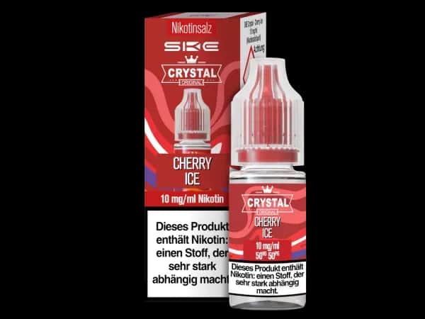 SKE - Crystal - Nikotinsalz Liquid - Cherry Ice (Packung: 1er Packung / Stärke: 10 mg/ml / Geschmack: Cherry Ice) (895,00 EUR / liter)