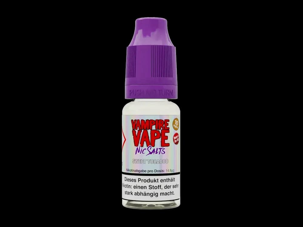 Vampire Vape - Sweet Tobacco - Nikotinsalz Liquid (Packung: 1er Packung / Stärke: 20 mg/ml) (895,00 EUR / liter)