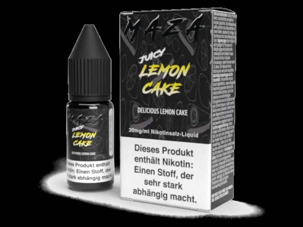 MaZa - Lemon Cake - Nikotinsalz Liquid (Packung: 1er Packung / Stärke: 20 mg/ml) (895,00 EUR / liter)